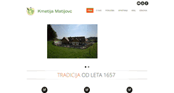 Desktop Screenshot of matijovc.si